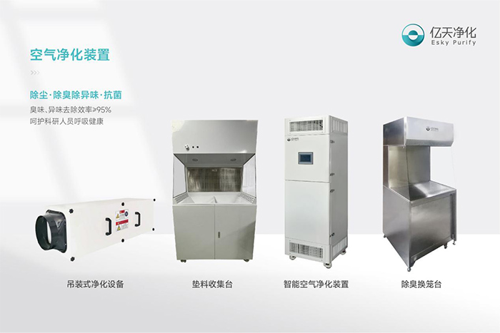 告別惡臭，守護呼吸健康，全面凈化動物實驗室空氣環境